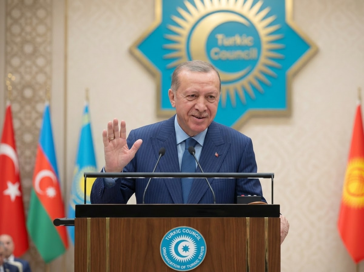 الرئيس أردوغان يهنيء بالذكرى 17 لتأسيس منظمة الدول التركية 
